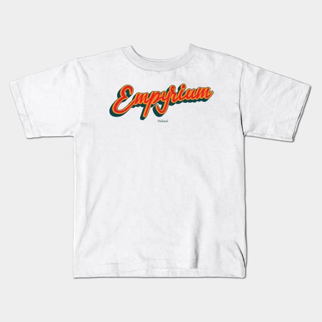 Empyrium Kids T-Shirt by PowelCastStudio